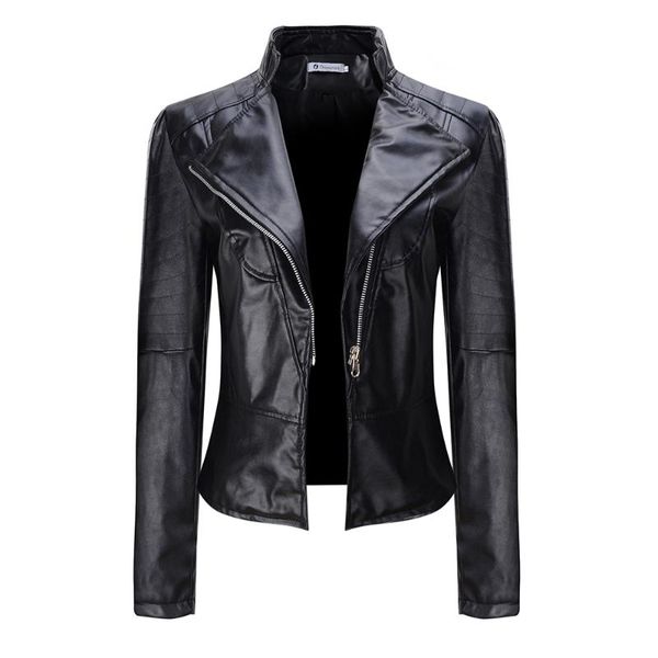 pu faux leather fashion coats women basic bamber jackets coat autumn winter clothes casaco feminino jaqueta feminina harajuku, Black
pu faux leather fashion coats women basic bamber jackets coat autumn winter clothes casaco feminino jaqueta feminina harajuku, Black