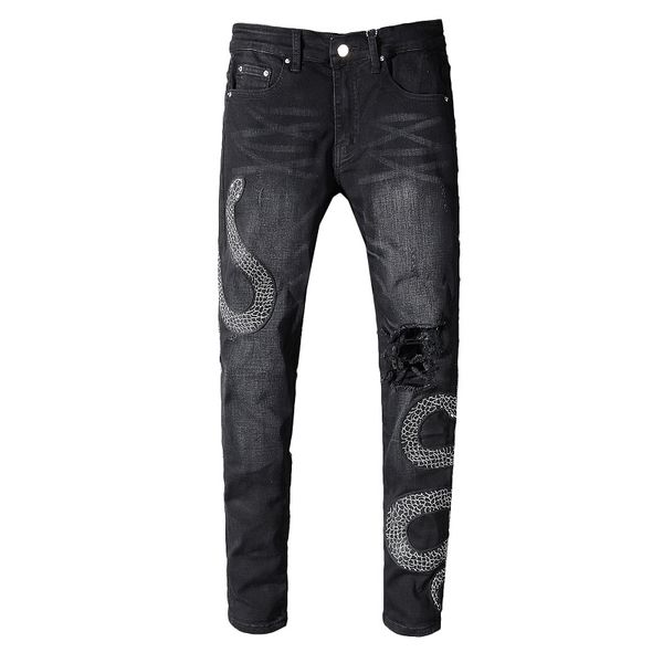 2019 mens stylist jeans mens zipper jeans fashion men women ripped denim pants pants size 28-42, Blue
2019 mens stylist jeans mens zipper jeans fashion men women ripped denim pants pants size 28-42, Blue