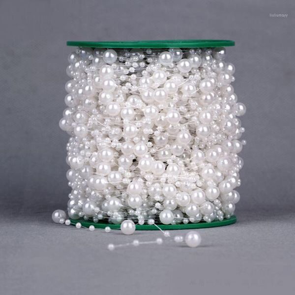decor fish line pearl beads chain party bouquet string accessories 30m1