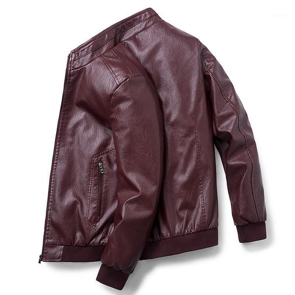 men's fur & faux 2021 fashion autumn warm male leather jacket plus size 7xl mens stand collar coat biker jackets zipper winter1, Black
men's fur & faux 2021 fashion autumn warm male leather jacket plus size 7xl mens stand collar coat biker jackets zipper winter1, Black