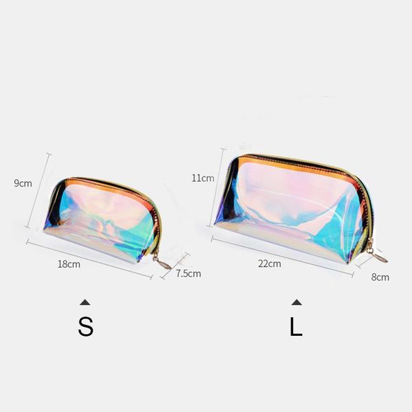 holographic makeup bag clear organizer large capacity transparent cosmetic toiletry pouch hsj881
holographic makeup bag clear organizer large capacity transparent cosmetic toiletry pouch hsj881