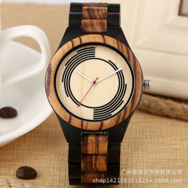 ebony stripe new straight creative spiral literal wood quartz watch for menn0nu, Slivery;brown
ebony stripe new straight creative spiral literal wood quartz watch for menn0nu, Slivery;brown