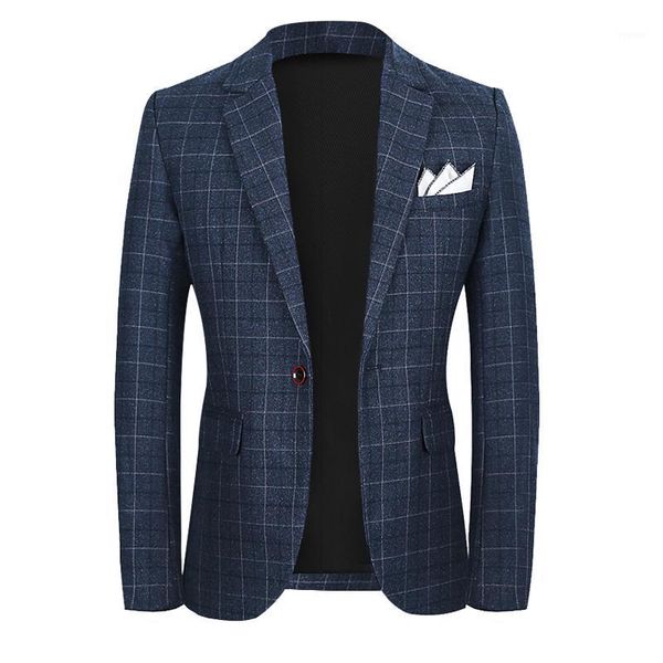 vintage plaid blazer british stylish lattice male blazer suit jacket business casual one button for men regular coat1, White;black
vintage plaid blazer british stylish lattice male blazer suit jacket business casual one button for men regular coat1, White;black