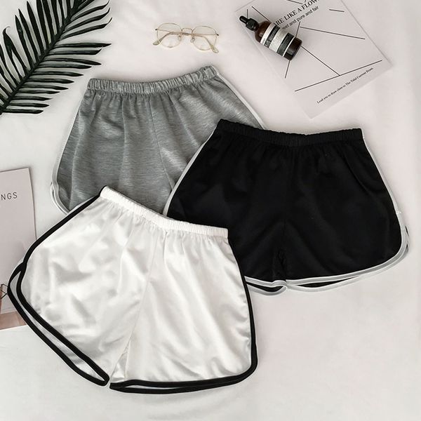 elastic waist side striped waisted pyjamas bermuda fashion slim shorts women's drop shipping, White;black
elastic waist side striped waisted pyjamas bermuda fashion slim shorts women's drop shipping, White;black