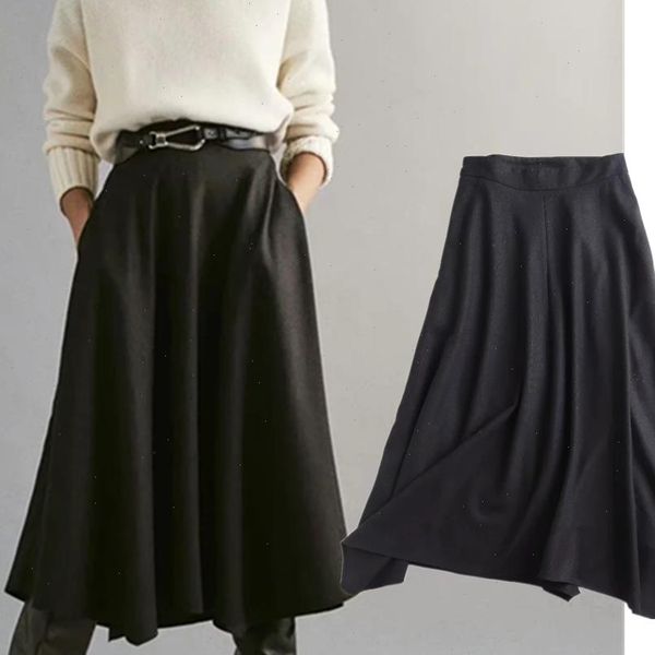 withered england style office lady fashion high waist irregular winter skirt women faldas mujer moda 2020 long skirts womens, Black
withered england style office lady fashion high waist irregular winter skirt women faldas mujer moda 2020 long skirts womens, Black