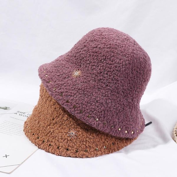 1pc bucket hat winter women teddy velvet warm ear protector fisherman hat vintage lamb cap lovely plush apparel accessories 2021, Blue;gray
1pc bucket hat winter women teddy velvet warm ear protector fisherman hat vintage lamb cap lovely plush apparel accessories 2021, Blue;gray