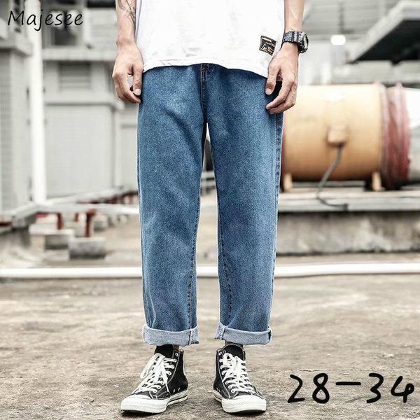 men's jeans men large size 28-34 letter patchwork ankle-length vintage retro designed baggy korean style chic male trousers harajuku, Blue
men's jeans men large size 28-34 letter patchwork ankle-length vintage retro designed baggy korean style chic male trousers harajuku, Blue
