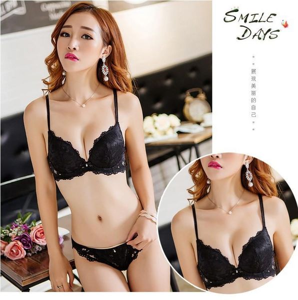 women deep v lingerie lace padded brassiere push-up underwear and knickers set fashion underwire brassiere all color a b c1, Red;black
women deep v lingerie lace padded brassiere push-up underwear and knickers set fashion underwire brassiere all color a b c1, Red;black