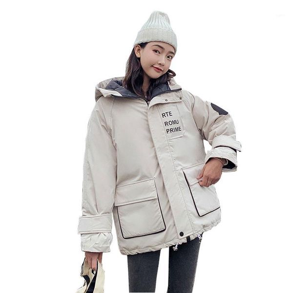 chic ins hooded winter down coat jacket student warm casaco feminino abrigos mujer invierno cotton padded wadded parkas 121, Black
chic ins hooded winter down coat jacket student warm casaco feminino abrigos mujer invierno cotton padded wadded parkas 121, Black