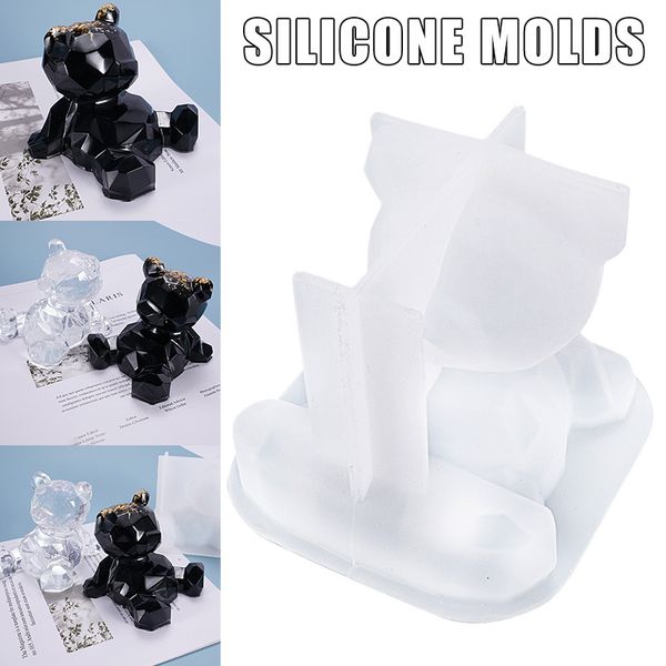 cartoon 3d bear holder diy resin crystal mold casting silicone phone accessories j2y
cartoon 3d bear holder diy resin crystal mold casting silicone phone accessories j2y