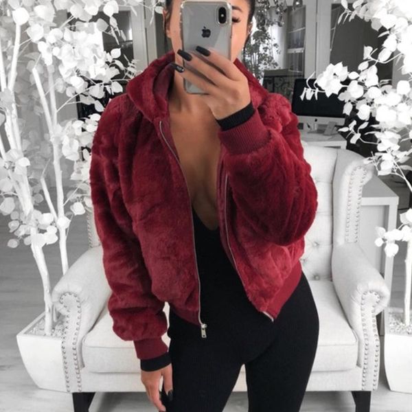 fur coat female european and american imitation rex fur women's short thick loose hooded coat winter faux1, Black
fur coat female european and american imitation rex fur women's short thick loose hooded coat winter faux1, Black