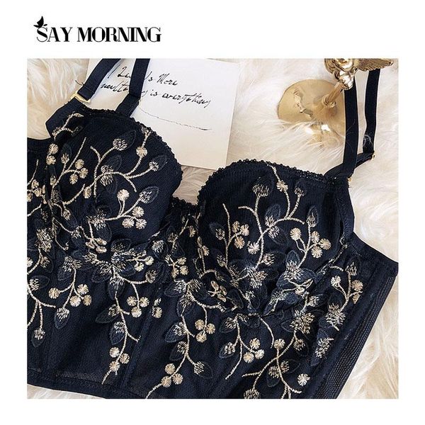 camisoles & tanks say morning retro embroidery flower bralette lace thin bra and panties set white fairy wide-breasted adjustable under, Black;white
camisoles & tanks say morning retro embroidery flower bralette lace thin bra and panties set white fairy wide-breasted adjustable under, Black;white