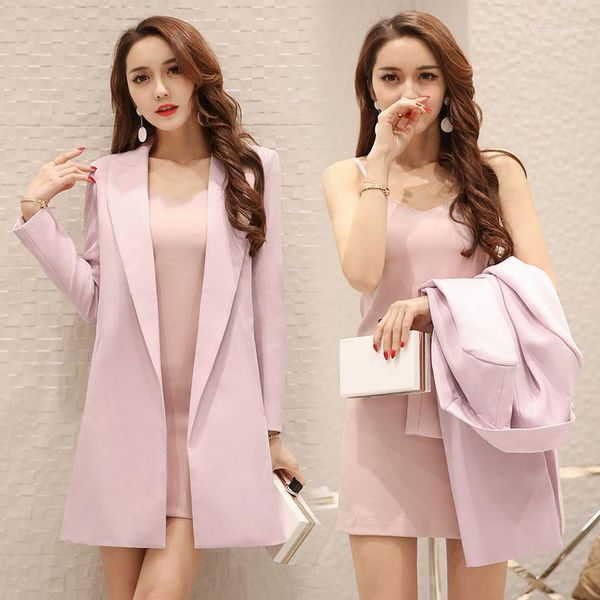 new 2017 gallus dress and long office blazers for women slim fit dress suits for ladies manteau printemps femme lxf121, White;black
new 2017 gallus dress and long office blazers for women slim fit dress suits for ladies manteau printemps femme lxf121, White;black