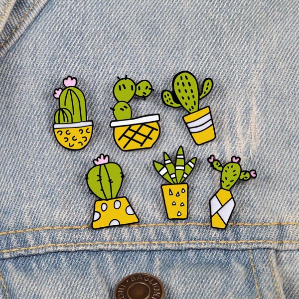 pins, brooches 6pcs/set fashion plants potted green cactus cartoon cute enamel pins jewelry gifts for women children lapel denim badge, Gray
pins, brooches 6pcs/set fashion plants potted green cactus cartoon cute enamel pins jewelry gifts for women children lapel denim badge, Gray