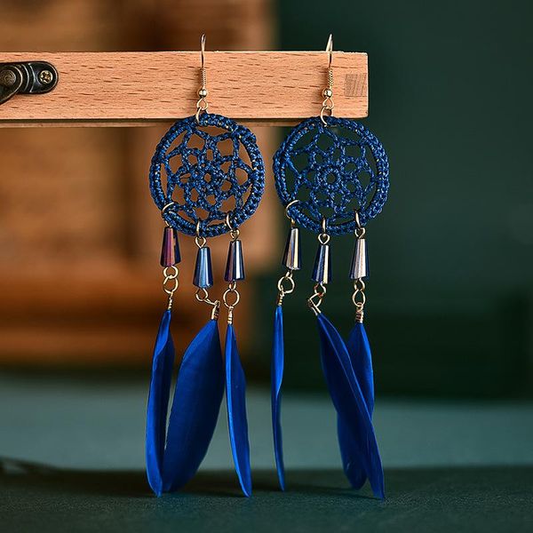 2021 new bohemian feather brinco earrings for woman boho long tassel dream catcher drop earring fashion arete jewelry wholesale, Silver
2021 new bohemian feather brinco earrings for woman boho long tassel dream catcher drop earring fashion arete jewelry wholesale, Silver