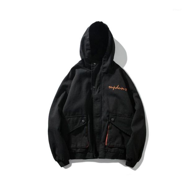autumn winter cotton mens jackets casual hooded street wear men bomber jackets male windbreaker coats outdoor brand clothing 5xl1, Black;brown
autumn winter cotton mens jackets casual hooded street wear men bomber jackets male windbreaker coats outdoor brand clothing 5xl1, Black;brown