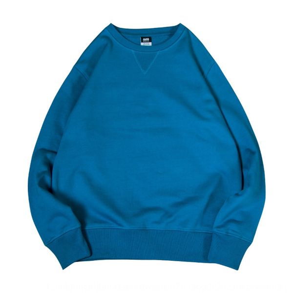 460g blue crew neck plush sweater pullover sweatersweaterpullover cotton terry loose men's and women's o9ybq, Black
460g blue crew neck plush sweater pullover sweatersweaterpullover cotton terry loose men's and women's o9ybq, Black