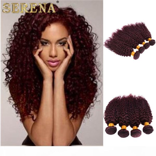 2017 new style burgundy hair extensions kinky curly 100g 4pcs lot brazilian peruvian 99j human hair weaves red wine color hair bundles, Black
2017 new style burgundy hair extensions kinky curly 100g 4pcs lot brazilian peruvian 99j human hair weaves red wine color hair bundles, Black