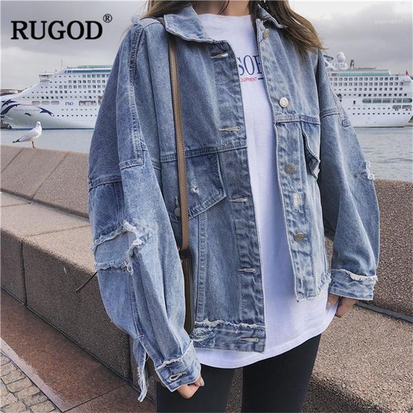 rugod 2020 vintage fashion female hole jacket coat casual turn-down collar single breasted long sleeve outerwear for women1, Black;brown
rugod 2020 vintage fashion female hole jacket coat casual turn-down collar single breasted long sleeve outerwear for women1, Black;brown