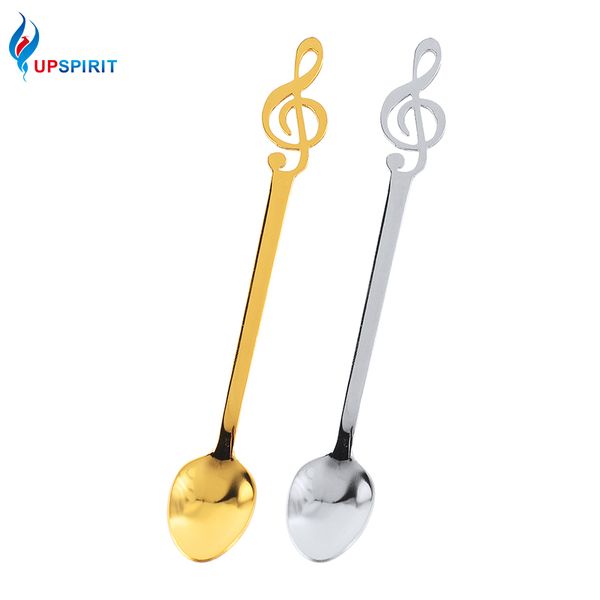 upspirit musical note shape stainless steel coffee creative tea ice cream gold flatware for bar dining dessert spoon q1221
upspirit musical note shape stainless steel coffee creative tea ice cream gold flatware for bar dining dessert spoon q1221