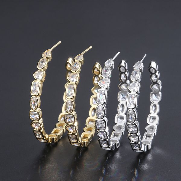 2 colors fashion trendy round hoop big earrings rhinestone circle earrings elegant simple pierced silvery gold hip hop jewelry kimter-k190fa
2 colors fashion trendy round hoop big earrings rhinestone circle earrings elegant simple pierced silvery gold hip hop jewelry kimter-k190fa