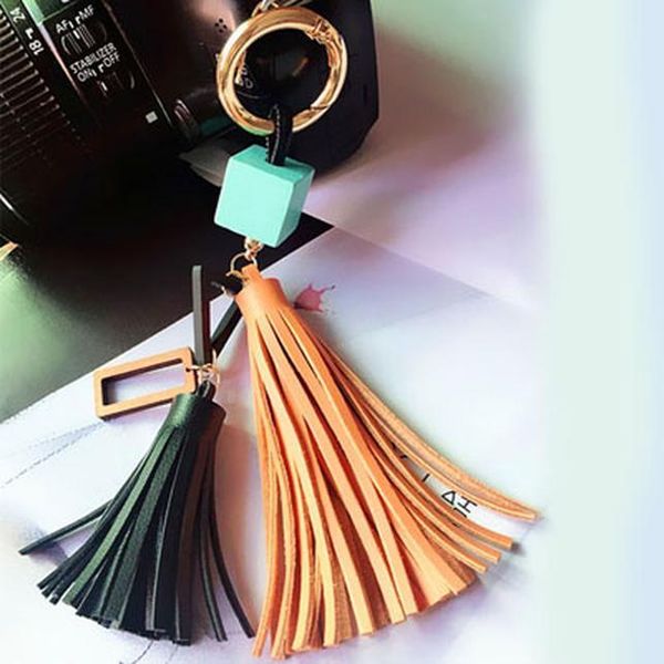 fashion leather tassels key chain with two tassels with wooden accessory for car keychain bag key ring jewelry eh875 h bbylkm, Silver
fashion leather tassels key chain with two tassels with wooden accessory for car keychain bag key ring jewelry eh875 h bbylkm, Silver