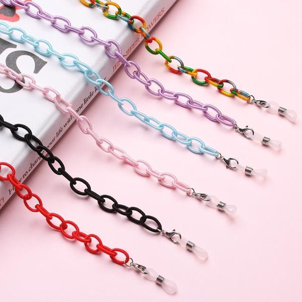 Fashion Simple Style Eyeglass Lanyard Glasses Necklace Nylon Candy Color Reading Glasses Chain Eye Wear Accessories1, Silver
Fashion Simple Style Eyeglass Lanyard Glasses Necklace Nylon Candy Color Reading Glasses Chain Eye Wear Accessories1, Silver