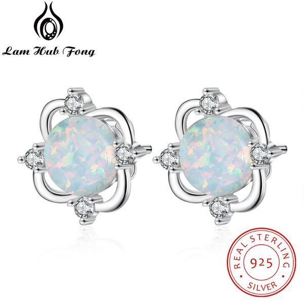 925 sterling silver opal stud earrings for women silver 925 cubic zirconia stud earrings bridal wedding jewelry (lam hub fong), Golden;silver
925 sterling silver opal stud earrings for women silver 925 cubic zirconia stud earrings bridal wedding jewelry (lam hub fong), Golden;silver