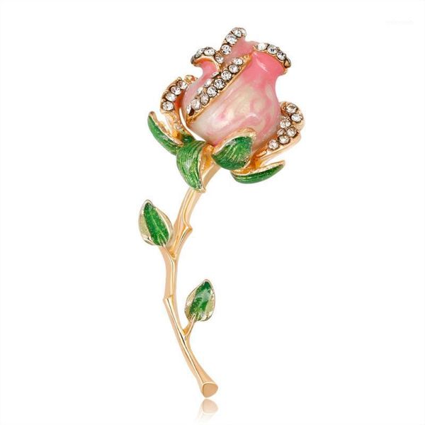 Rose Brooch Rhinestone Brooch Exquisite Accessory Garment Pin Decor Women's Jewelry Gift AL2341, Gray
Rose Brooch Rhinestone Brooch Exquisite Accessory Garment Pin Decor Women's Jewelry Gift AL2341, Gray