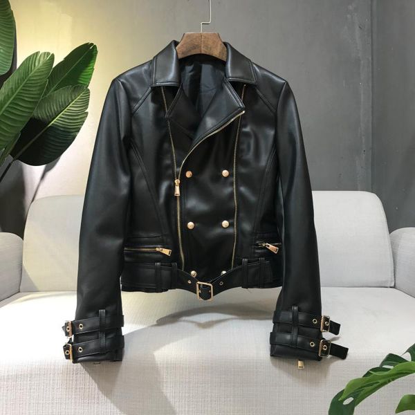 ugandan leather jacket, a zipper jacket and double buttons, autumn
ugandan leather jacket, a zipper jacket and double buttons, autumn