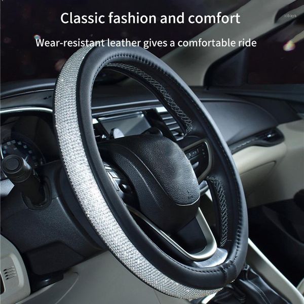 luxury crystal diamond car steering wheel cover bling bling rhinestone covered steering-wheel covers with pu leather1
luxury crystal diamond car steering wheel cover bling bling rhinestone covered steering-wheel covers with pu leather1