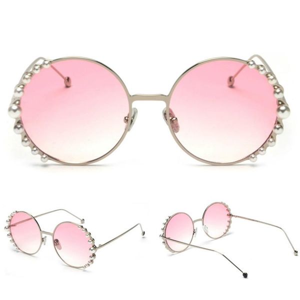 sunglasses women alloy frame round sun glasses female black pink metal eyewear gradient lens shades glasses men, White;black
sunglasses women alloy frame round sun glasses female black pink metal eyewear gradient lens shades glasses men, White;black