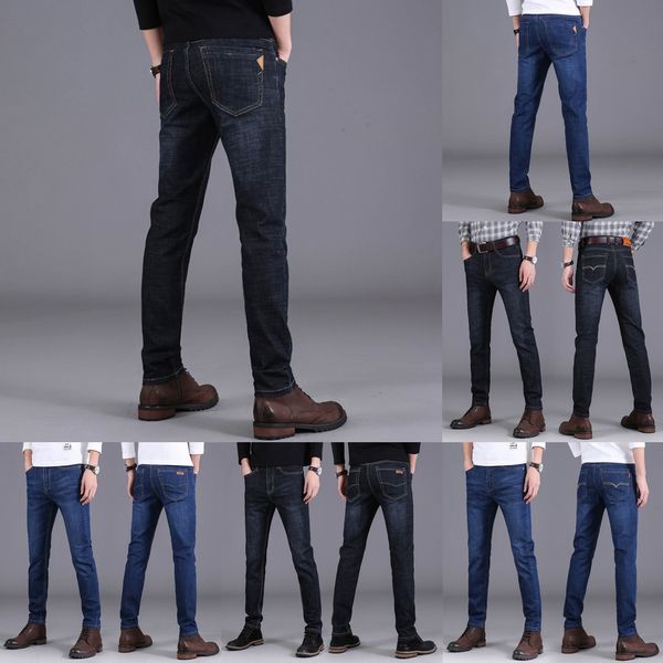 2020 new jeans summer thin casual high waist men's jeans men's pants trousers spring and autumn youth business pants dmrzt, Blue
2020 new jeans summer thin casual high waist men's jeans men's pants trousers spring and autumn youth business pants dmrzt, Blue