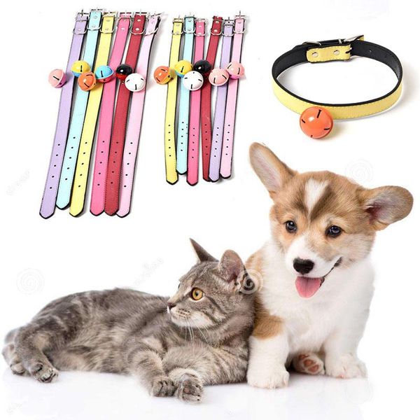 soft leather pet dog adjustable collar with bell 4 size fashion leather dog cat collars puppy dogs necklace pet collars bells vt1540
soft leather pet dog adjustable collar with bell 4 size fashion leather dog cat collars puppy dogs necklace pet collars bells vt1540
