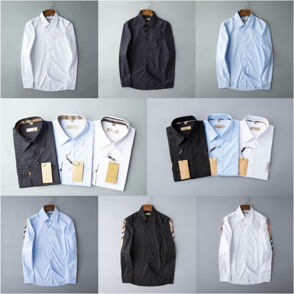 new 2021 mens designer shirts fashion casual shirt men slim fit shirts stripe womens small horse man solid color 2020 business dress shirt, White;black
new 2021 mens designer shirts fashion casual shirt men slim fit shirts stripe womens small horse man solid color 2020 business dress shirt, White;black