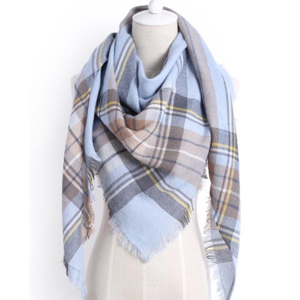 scarves 2021 fashion winter scarf women cashmere triangle checkered lady shawl wholesale 190cmx140cmx140cm, Blue;gray
scarves 2021 fashion winter scarf women cashmere triangle checkered lady shawl wholesale 190cmx140cmx140cm, Blue;gray