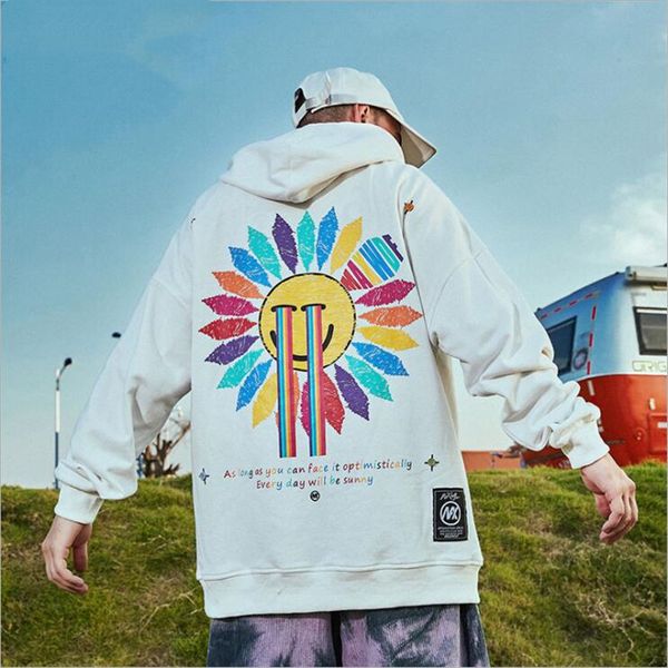 2021 new it's sunflower-printing sweater from rainbow hip men's in haphazard fashion oversized cotton hoodie 7sbe, Black
2021 new it's sunflower-printing sweater from rainbow hip men's in haphazard fashion oversized cotton hoodie 7sbe, Black