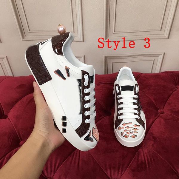 in fashion men letter real leather white shoes fashion low heel ladies outdoor shoes pearl couple models size 35-45, Black
in fashion men letter real leather white shoes fashion low heel ladies outdoor shoes pearl couple models size 35-45, Black