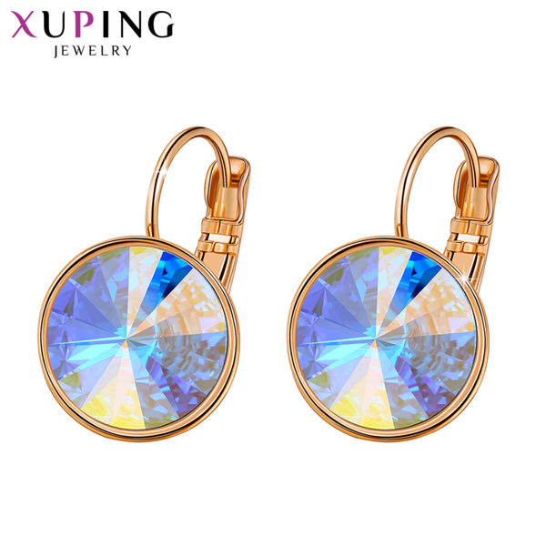 Xuping Jewelry Popular European Style Women Crystal Earrings for Anniversary Party Gift 20649, Silver
Xuping Jewelry Popular European Style Women Crystal Earrings for Anniversary Party Gift 20649, Silver