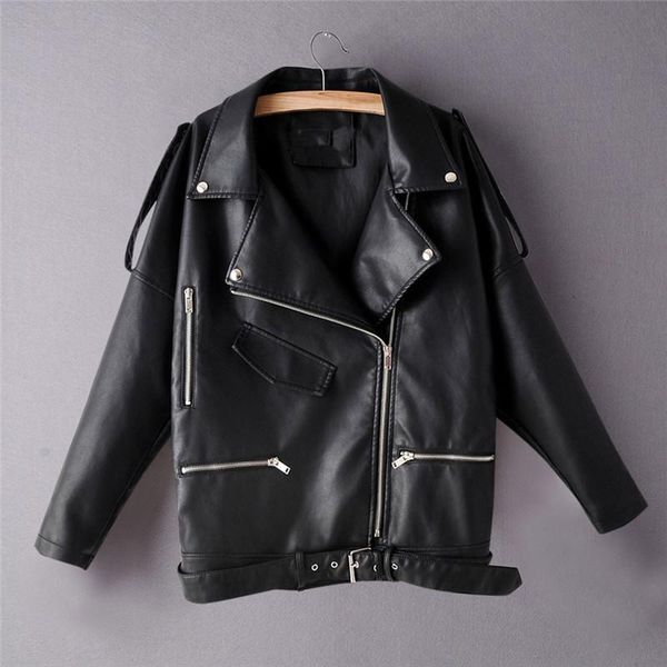 feitong pu leather jacket women fashion pure pocket zipper coat jackets autumn winter long sleeve turndown collar coatwear, Black;brown
feitong pu leather jacket women fashion pure pocket zipper coat jackets autumn winter long sleeve turndown collar coatwear, Black;brown