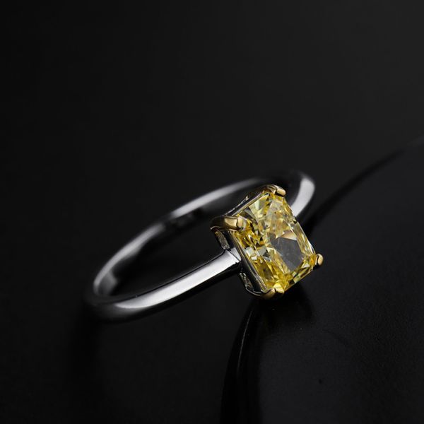 oevas luxury high carbon diamond real 925 sterling silver rings for women simple rectangle yellow zircon wedding fine jewelry, Slivery;golden
oevas luxury high carbon diamond real 925 sterling silver rings for women simple rectangle yellow zircon wedding fine jewelry, Slivery;golden