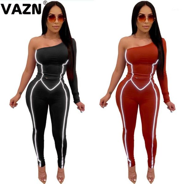 vazn solid asymmetric new 2020 high street jumpsuits casual bodycon neck knit long pants slim long jumpsuit1, Black;white
vazn solid asymmetric new 2020 high street jumpsuits casual bodycon neck knit long pants slim long jumpsuit1, Black;white