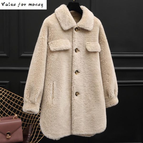 fur real coat korean vintage wool jacket autumn winter coat women clothes 2021 sheep shearling fur women suede lining t3455, Black
fur real coat korean vintage wool jacket autumn winter coat women clothes 2021 sheep shearling fur women suede lining t3455, Black
