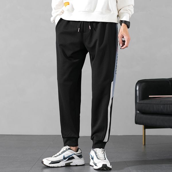 2021 new mens casual long pants slim fit tracksuit male sport joggers sweatpants cotton skinny workout trousers hip pop streetwear fmvy, Black
2021 new mens casual long pants slim fit tracksuit male sport joggers sweatpants cotton skinny workout trousers hip pop streetwear fmvy, Black