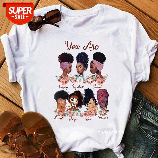 God says you are black girl magic print graphic t shirts women melanin queen black lives matter t shirt femme aesthetic clothes #xF0u, White
God says you are black girl magic print graphic t shirts women melanin queen black lives matter t shirt femme aesthetic clothes #xF0u, White