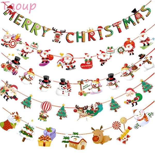 taoup paper merry banners pendants drop ornaments christmas decoration for home xmas santa claus noel navidad snowman
taoup paper merry banners pendants drop ornaments christmas decoration for home xmas santa claus noel navidad snowman