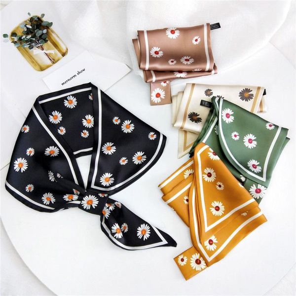 New small chrysanthemum socket small scarf long silk scarf women spring, autumn and summer all-match fashion, Blue;gray
New small chrysanthemum socket small scarf long silk scarf women spring, autumn and summer all-match fashion, Blue;gray