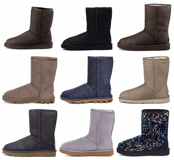 2021 designer classic mini short ii bailey bow tall button triplet australiauggs womens women boot winter snow boots fur furry uggs, Black
2021 designer classic mini short ii bailey bow tall button triplet australiauggs womens women boot winter snow boots fur furry uggs, Black