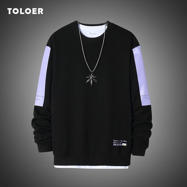 men streetwear hoodies casual crew neck solid men's sweatshirt hip-hop wear long sleeve pullover autumn kg-1563, Black
men streetwear hoodies casual crew neck solid men's sweatshirt hip-hop wear long sleeve pullover autumn kg-1563, Black