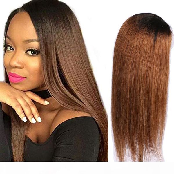 human hair full lace wigs ombre 1b 30 straight wig brazilian remy hair two tone color wigs glueless pre plucked with baby hair, Black;brown
human hair full lace wigs ombre 1b 30 straight wig brazilian remy hair two tone color wigs glueless pre plucked with baby hair, Black;brown